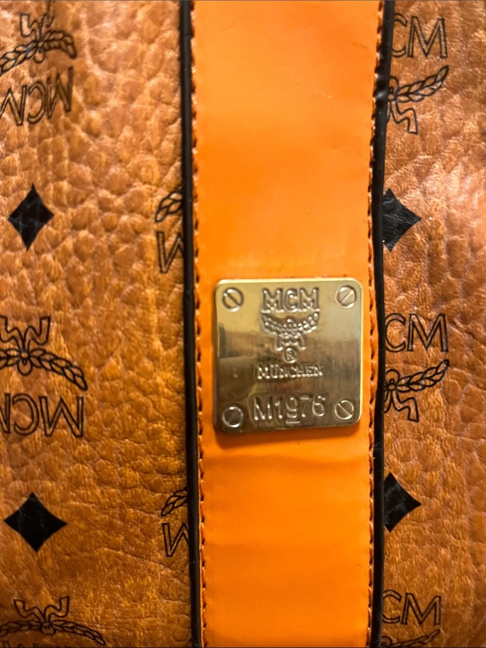 Cognac Visetos Canvas Tote Bag & 🔥smaller bag
